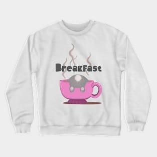 Coffee for Breakfast Crewneck Sweatshirt